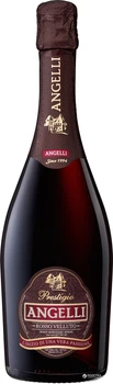 Вино ігристе Prestigio Angelli червоне напівсолодке 0.75 л 10-13.5% (4820001462289)