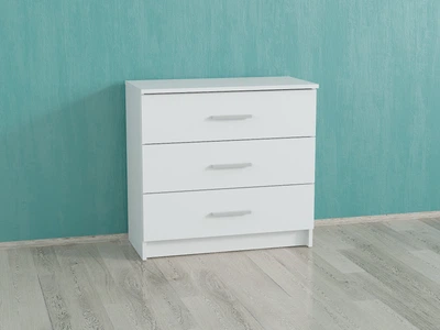 Комод на 3 ящики Forte Milton 710x680x350 Білий