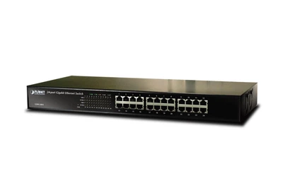 Неуправляемый гигабитный коммутатор Planet GSW-2401 (24-Port 10/100 / 1000Mbps)