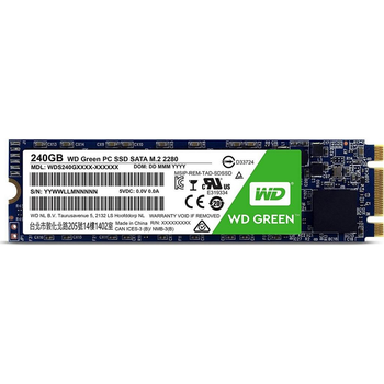 Накопичувач SSD M. 2 2280 240GB Western Digital (WDS240G2G0B)