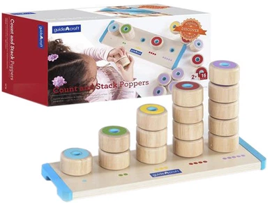 Набір для навчання Guidecraft Manipulatives Рахувальні стовпчики (G6736) (716243067365)