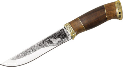 Охотничий нож Grand Way Олень с рисунком (99143)