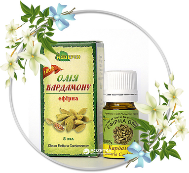 Масло эфирное Адверсо Кардамона 5 мл (4820104012138)