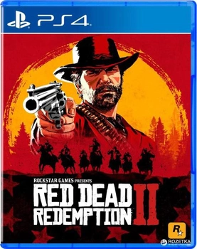 Игра Red Dead Redemption 2 для PS4 (Blu-ray диск, Russian subtitles)
