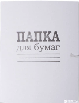 Набор папок бумажных DK на завязках Дело Эко А4 белый 50 шт (DK006)