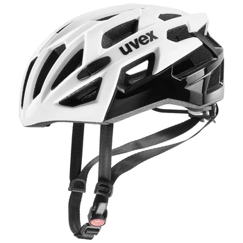 Велосипедный шлем Uvex Race 7 51 - 55 см White Black (4043197312378)