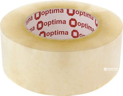 Клейка стрічка Optima 48 мм х 160 м 1 шт. Прозора (O45322)