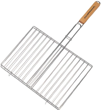 Ruszt do grilla Campingaz z drewnianą rączką 55 x 35 x 2 cm (3138522056896)