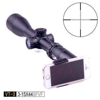 Приціл оптичний Discovery VT-3 SFP 3-15x44 SFVF