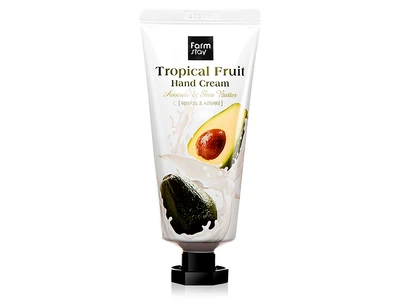 Крем для рук с авокадо и маслом ши FarmStay Tropical Fruit Hand Cream Avocado & Shea Butter, 50мл (8809638300382)