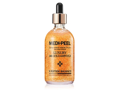 Сироватка для обличчя із золотом для еластичності шкіри MEDI-PEEL Luxury 24K Gold Ampoule, 100мл (8809409343082)