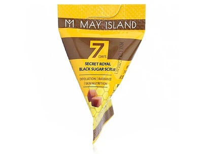 Сахарный скраб для лица May Island 7 Days Secret Royal Black Sugar Scrub 5 g