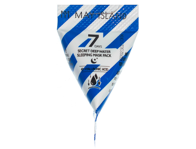 Ночная маска для лица с гиалуроновой кислотой May Island 7 Days Secret Deep Water Sleeping Mask Pack, 5г (8809515401171)