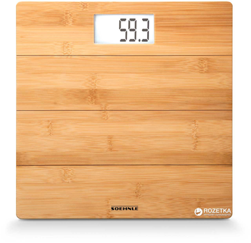 Весы напольные SOEHNLE BAMBOO (63844) бамбук