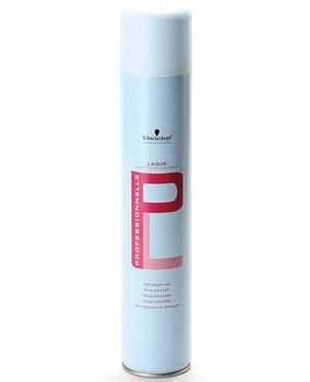 Лак для волосся екстра сильної фіксації Schwarzkopf Professional Professionnelle Laque Super Strong Hold 500 мл
