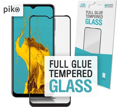 Защитное стекло для смартфона Samsung Galaxy M12/A23 4G/A23 5G/A32 5G Piko 9H Black (1283126510328)