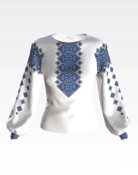 Заготовка жіночої блузки – вишиванки для вишивки бісером і нитками Барвиста Вишиванка Берегиня (БЖ107дБнннн)