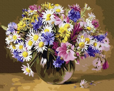 Картина за номерами Польові квіти, 40 х 50 см (BRM9767)