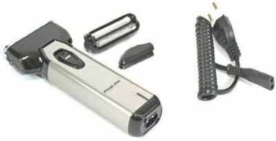 Электробритва мужская бритва с триммером 2-в-1 NIKAI NK-7005 Black/Silver