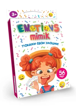 Карточная игра «Emotions Mimik» EM-01-01