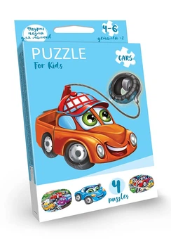 Пазли Danko Toys розвиваючі Puzzle для малюків (рос.) (PFK-08)