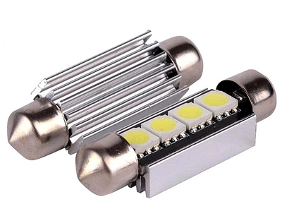 Світлодіодна лампа C5W Festoon 4SMD 5050 Autoexpect 24V 39мм з обманкою (32132)