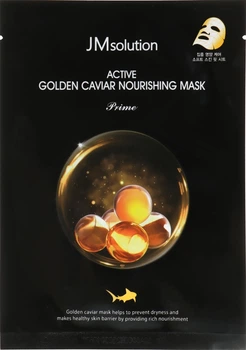 Тканевая маска с золотом и икрой - JMsolution Active Golden Caviar Nourishing Mask Prime 30ml (766474-3849)