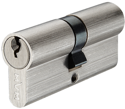 Цилиндр для замка MVM P6E 80 (40х40) ключ-ключ матовый никель