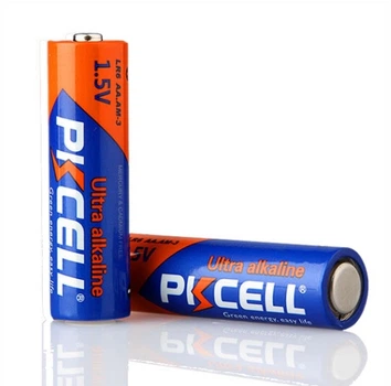 Батарейка щелочная PkCell AA 1.5V 2 шт блистер для пультов и игрушек