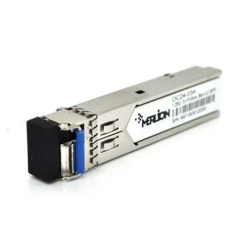 SFP модуль Merlion 1.25G 1310nm 3Km WDM LC оптический передатчик