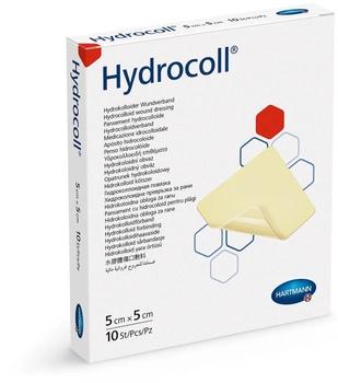Гидроколоидная повязка Hydrocoll / Гидрокол 5x5см, 1 шт