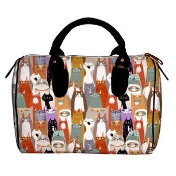 Сумка бочонок Barrel Коти 28x18x17 см