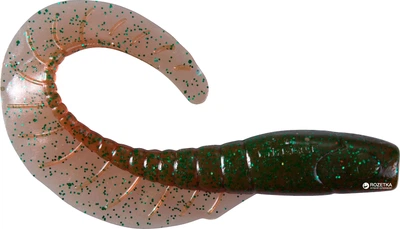 Твистер Dragon Maggot 4" 10 см 10 шт Зелено-бордовый (CHE-MG40S-36-004)