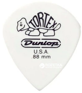 Медиаторы Dunlop 478P1.0 Tortex White Jazz III Player's Pack 1.0 мм 12 шт.