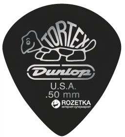 Медіатори Dunlop 482P1.35 Tortex Pitch Black Jazz Player's Pack 1.35 мм 12 шт.
