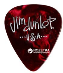 Медиаторы Dunlop 483P09HV Genuine Celluloid Red Pearloid Heavy 12 шт.
