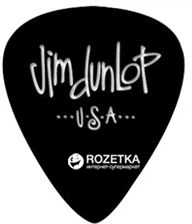 Медиаторы Dunlop 483P03HV Genuine Celluloid Black Classic Heavy 12 шт.