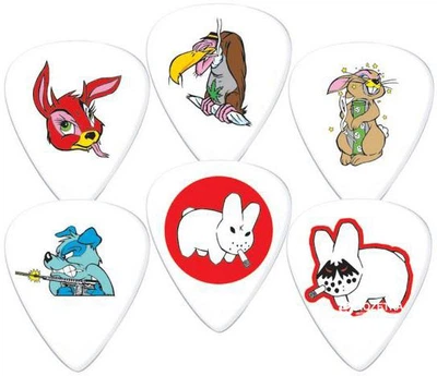 Медиаторы Dunlop BL109P.60 Frank Kozik Player's Pack 0.6 мм 6 шт.