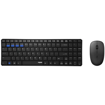 Комплект (клавиатура, мышь) Rapoo 9300M Wireless Black