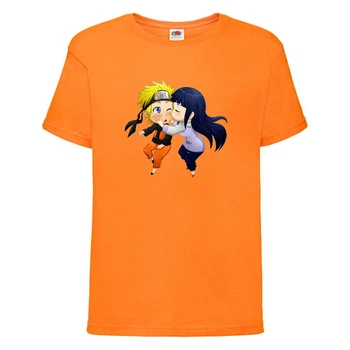 Футболка детская Наруто 059 (Naruto) оранжевая (NAR orn 059) 128 см