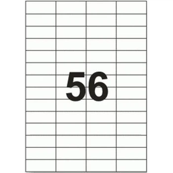 Этикетка самоклеящаяся Tama 52,2х21,2 (56 на листі) с/кл (100листів) (17799)