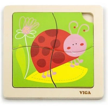 Пазл Viga Toys Божья коровка (50140)