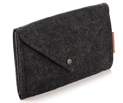 Войлочный кошелек FeltFabricDesign черный М3 (0111)