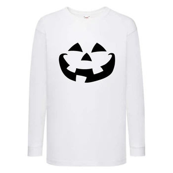 Лонгслив реглан Хелловин 0006 (Halloween) белый (HAL wh 0006) 140 см