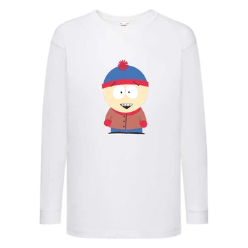 Лонгслив реглан Південний Парк 002 (South park) білий (SPA wh 002) 128 см