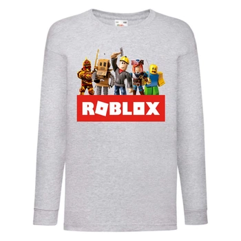 Лонгслив реглан Роблокс 4 (Roblox) серый (RBL gr 04) 152 см