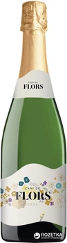 Вино игристое Cami de Flors Cava Semi Seco белое полусухое 0.75 л 11.5% (8410644611678)