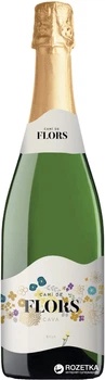 Вино ігристе Cami de Flors Cava Brut біле сухе 0.75 л 11.5% (8410644611609)