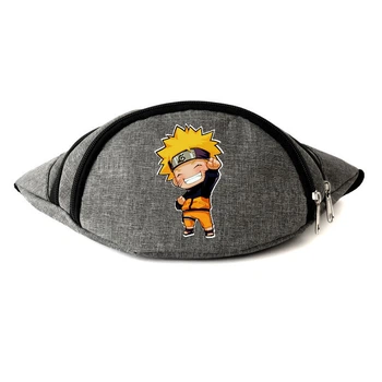 Сумка Бананка на пояс Наруто (Naruto-08) Cappuccino Toys сіра