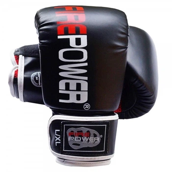 Снарядные перчатки FirePower FPTGA2 (S/M) Черные с красным
